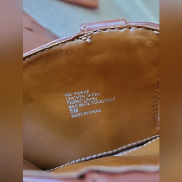 Inc Fawne Leather Riding Boots - Picture 3 of 7